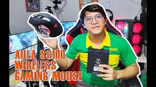 Aula Sc100 Wireless Gaming Mouse Unboxing and Review