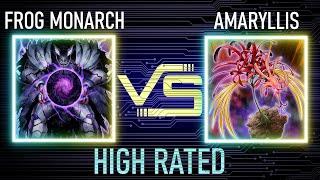 Frog monarch vs Amaryllis | Edison Format | Dueling Book