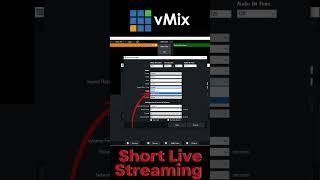 Short feed Live streaming  vMix  #shortvideo #shortsfeed #vmix #trending #reels #obs #vmixpro