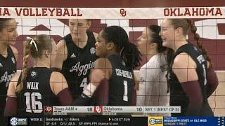 Texas A&M vs. Oklahoma | 2024 Women's College Volleyball , Nov 13 2024