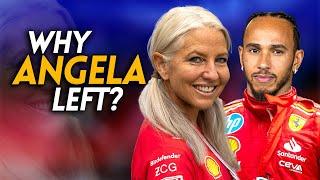 Why ANGELA CULLEN left LEWIS HAMILTON?