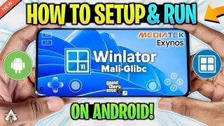 NEW  WINLATOR MALI GLIBC - SETUP/SETTINGS/REVIEW | WINDOWS EMULATOR FOR LOW-END DEVICES