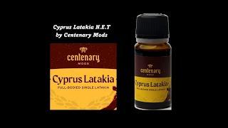 Cyprus Latakia N.E.T by Centenary Mods | Already delicious after only a few days steeping