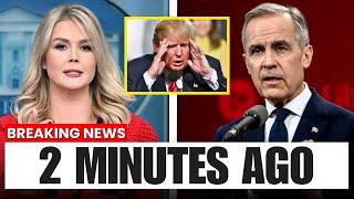 Trump’s New Tariff on Canada Just Blew Up in His Face — Carney Reaction Make America Shock