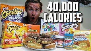 THE "SUPERCHARGED" 40,000 CALORIE CHEAT DAY