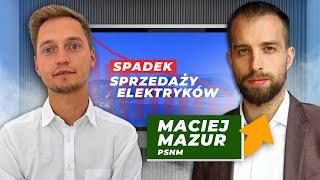 Dlaczego SAMOCHODY ELEKTRYCZNE przestały się sprzedawać? Dofinansowania do EV oraz pożary 