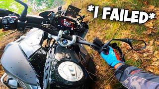 RIDING a NEW BMW R 1250 GS Adventure For The FIRST TIME! *I CRASHED*