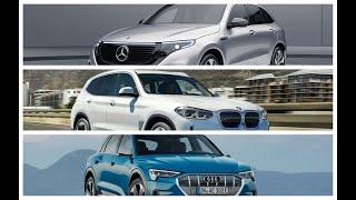 Mercedes EQC vs BMW ix3 vs Audi e-tron