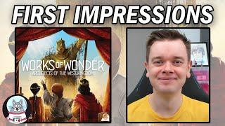 Architects of the West Kingdom: Works of Wonder - First Impressions