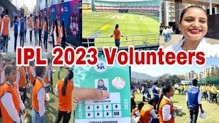 IPL 2023 Volunteers at Barsapara Stadium || worst experience  /Guwahati IPL Match 2023 #ipl #assam