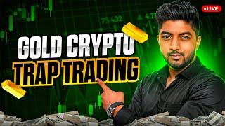 12 Dec | Live Market Analysis for Gold and Crypto | Trap Trading Live