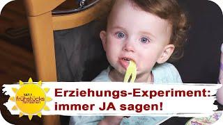 Experiment: MAMA sagt zu ALLEM JA! | SAT.1-Frühstücksfernsehen