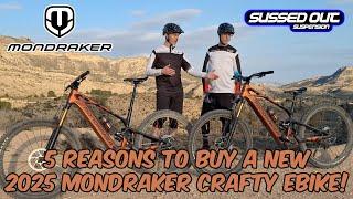 5 REASONS TO BUY A NEW 2025 MONDRAKER CRAFTY EBIKE from Sussed Out Suspension