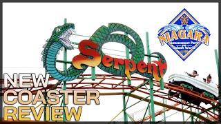 Visiting Niagara Amusement Park's New Coaster for 2024 - The Serpent