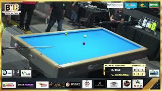 TORNEO  BILLAR AL AIRE LIBRE 32 FINALISTAS Cristian Sanchez vs Norberto Diaz set a 15 carambolas