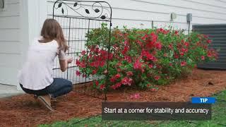 How to Install the No Dig Decorative Garden Fence