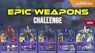 NEW Blockhorn - Only Epic Weapons Challenge - Mech Arena