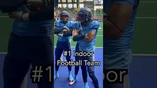Bone Crushing Hits!  Arena Football is CRAZY #shorts