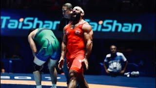 Revaz Nadareishvili ''98kg Georgian GR Wrestler'' WC2017 Highlights