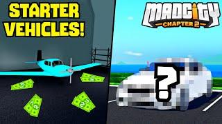 BEST STARTER VEHICLES In Mad City! (ROBLOX)