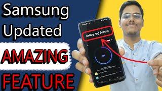 Samsung Galaxy One UI 3.1 App Booster|Amazing Feature, INSTALL NOW!!