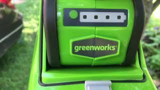 Аккумуляторный лодочный мотор Greenworks 40V