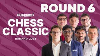 RECAP | Superbet Chess Classic 2024: Round 6 | #GrandChessTour