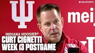 Curt Cignetti joins the media following Indiana's first loss to Ohio State | Press Conference