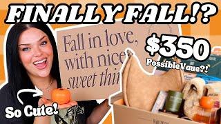 FINALLY! SO MANY COZY FALL ITEMS! | Unboxing FabFitFun Fall 2024 Box