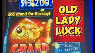 Second Grand Jackpot for the day @ Oldladyluck