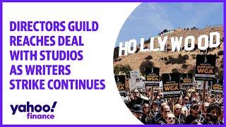 Directors Guild reaches deal with studios as writers strike continues