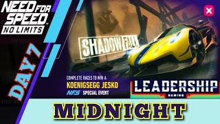 Need For Speed NoLimits | Koenigsegg Jesko | Day 7 - Midnight | Leadership Gaming