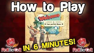 How to Play Welcome To... | Roll For Crit