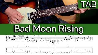 Bad Moon Rising - CCR Guitar Tab (Creedence Clearwater Revival)