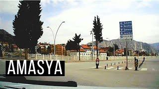 DRIVING IN AMASYA CITY TURKEY | Amasya Videos