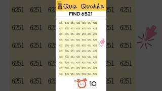 [DAILY3] Quiz Quokka #shorts #quiz #puzzle #quokka #findthedifference #findthenumber #number #cute