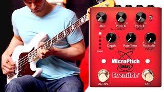 Eventide MicroPitch Delay Pedal - Bass Demo