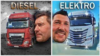 Elektrotrucker #9 | Ich fahre einen Tag Diesel LKW und es ist schlimmer als ich dachte