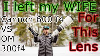 Canon RF 600mm f4 vs OM Systems 300mm f4 Ultimate wildlife shoot out! Is bigger really better?