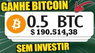 CORRE! SITE PAGANDO MUITO EM BITCOIN - SEM INVESTIR ou MINERAR! GANHAR DINHEIRO PC ou CELULAR