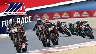 MotoAmerica Mission Super Hooligan Race 1 at Laguna Seca 2023