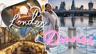 WEEKLY VLOG 01 | Things to do in London, best french toast ever & manicure at home| Sapphmartinique