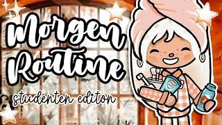 MEINE MORGEN ROUTINE IM STUDENTENHEIM DAS LEBEN EINR STUDENTIN PART 3‍ #tocabocafilme #tocaboca