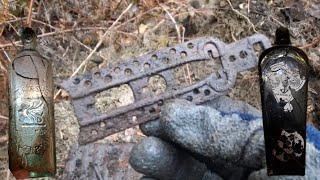  Antique Bottle Digging #8 Digging 2 Cellar Hole Sites & 1880s Unboxing T.F. Ashe Liverpool ©