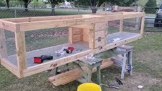 How we built our quail coop DIY #lazypondfarm