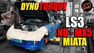 DynoTorque LS3 swapped ND Mazda MX5 / Miata