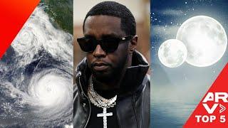 Top 5: Sean 'Diddy' Combs acusado de abusos, la Tierra con dos lunas y dos huracanes azotan EE.UU.