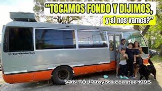 VAN TOUR, motorhome con distribución MUY ORIGINAL para viajar en familia 4, CÓMODOS. Toyota coaster