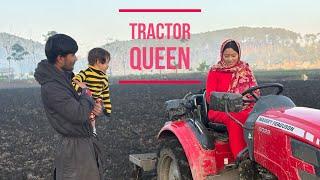 My Wife First Tractor Ride