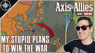 The BEST WORST Strategy to Win the Match! | Axis & Allies 1942 Online | Allies Full Match